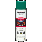 Rust-Oleum® Gloss Water-Based Precision Line Marking Paint  SAFETY GREEN (17 oz Aerosol)